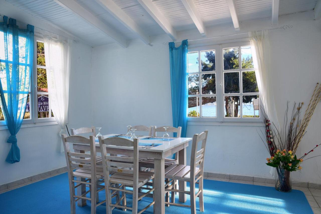 Villa Spiaggia Bianca Dafnila Exterior foto